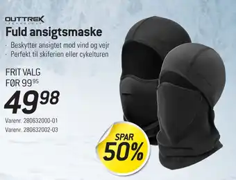 Fuld ansigtsmaske
