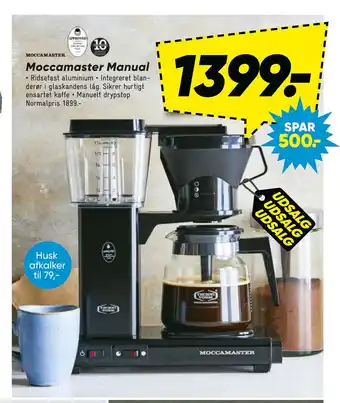 Bilka Moccamaster manual tilbud