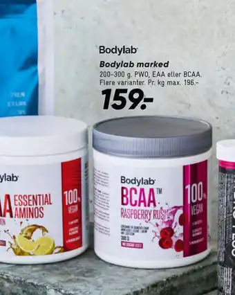 Bilka Bodylab marked tilbud