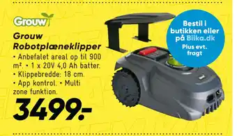 Bilka Grouw robotplæneklipper tilbud