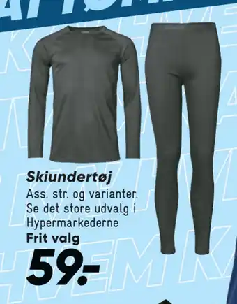 Bilka Skiundertøj tilbud