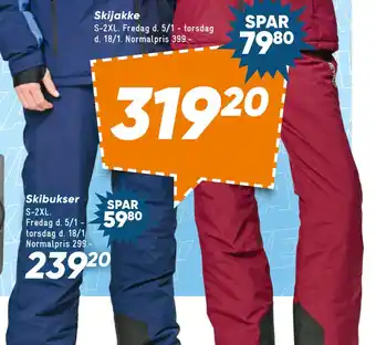 Bilka Skibukser tilbud