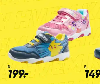 Bilka Sneakers med kendte figurer tilbud