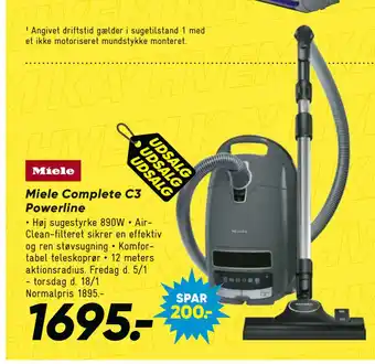 Bilka Miele complete c3 powerline tilbud