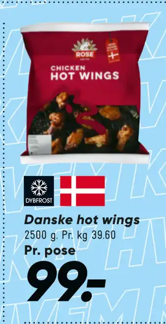 Bilka Danske hot wings tilbud