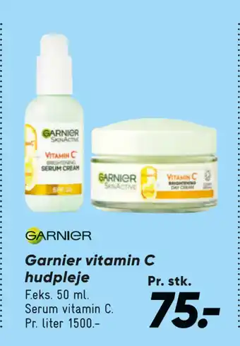 Garnier vitamin c hudpleje