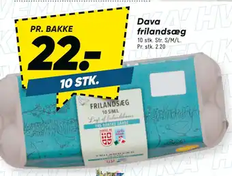 Bilka Dava frilandsæg tilbud