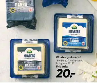 Bilka Klovborg skiveost tilbud