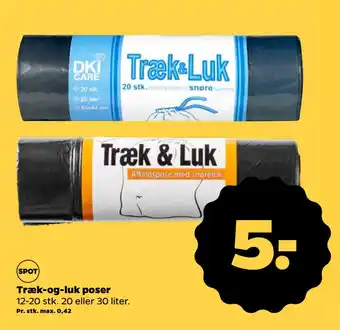 Netto Træk-og-luk poser tilbud