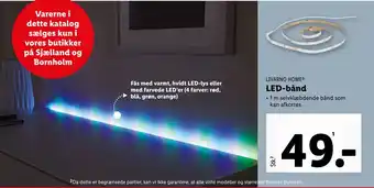 Lidl Led-bånd tilbud