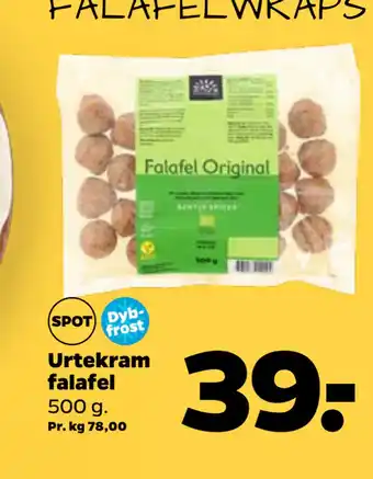 Netto Urtekram falafel tilbud