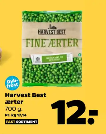 Netto Harvest best ærter tilbud