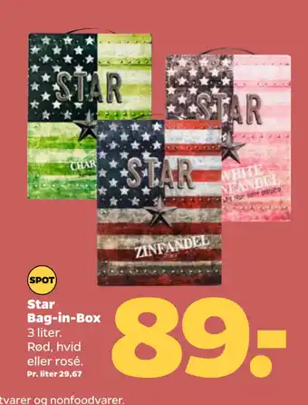 Netto Star bag-in-box tilbud