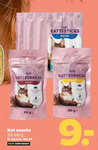 Netto Kat snacks tilbud