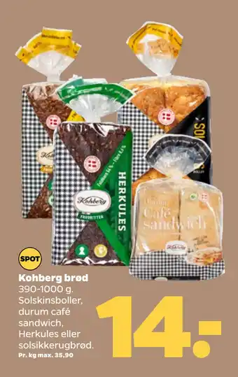 Netto Kohberg brød tilbud