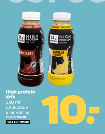 Netto High protein drik tilbud