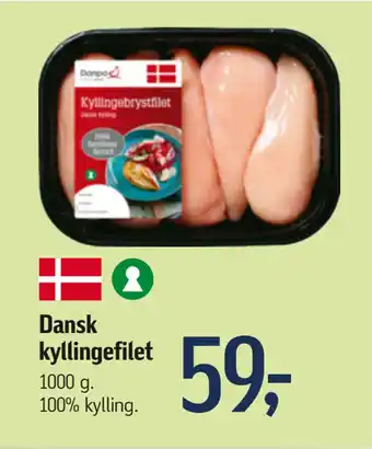 Føtex Dansk kyllingefilet tilbud