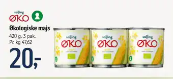 Føtex Økologiske majs tilbud