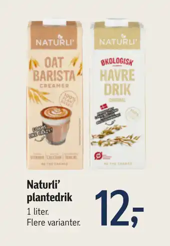 Føtex Naturli’ plantedrik tilbud