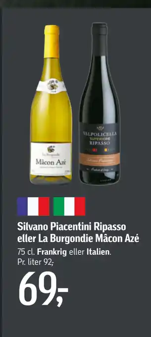 Føtex Silvano piacentini ripasso eller la burgondie mâcon azé tilbud