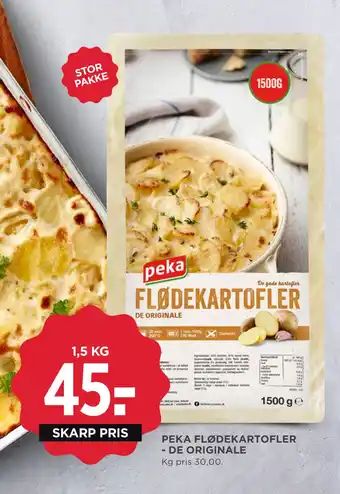 MENY Peka flødekartofler de originale tilbud