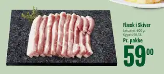 Min Købmand Flæsk i skiver tilbud