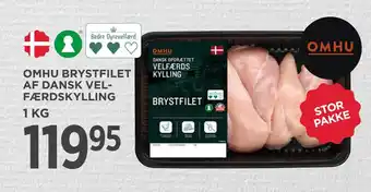 MENY Omhu brystfilet af dansk velfærdskylling tilbud