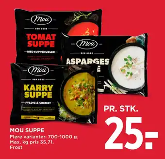 MENY Mou suppe tilbud