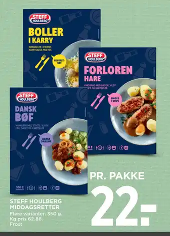 MENY Steff houlberg middagsretter tilbud
