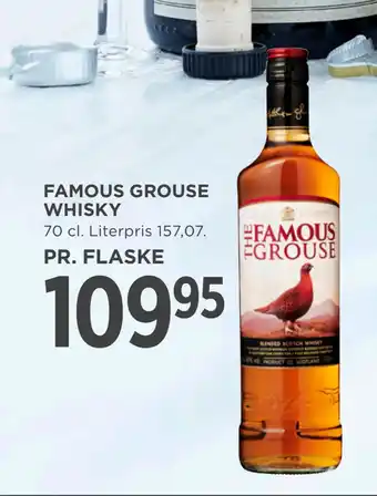 MENY Famous grouse whisky tilbud