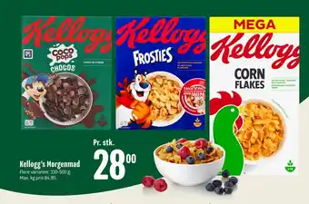Min Købmand Kellogg’s morgenmad tilbud