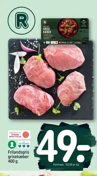 REMA 1000 Frilandsgris grisekæber 400 g tilbud