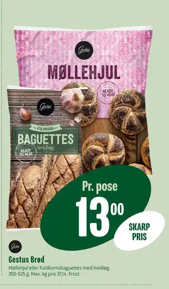 Min Købmand Gestus brød tilbud