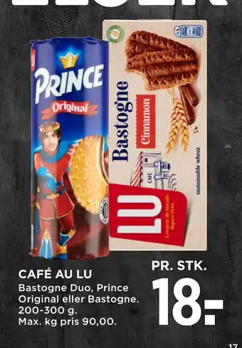 MENY Café au lu tilbud