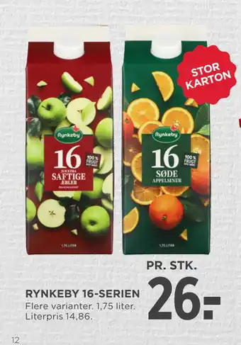 MENY Rynkeby 16-serien tilbud
