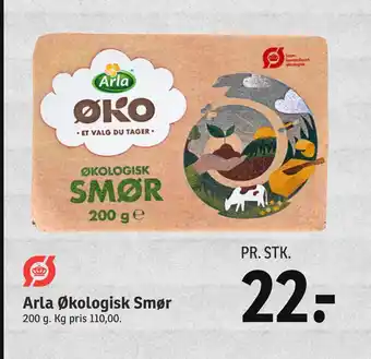 SPAR Arla økologisk smør tilbud