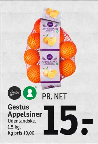 SPAR Gestus appelsiner tilbud