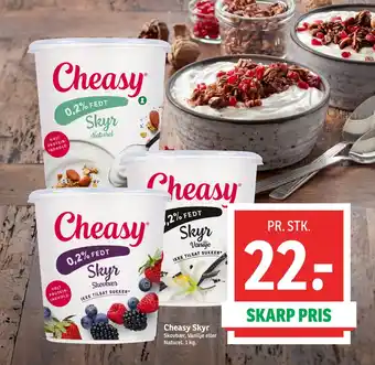 SPAR Cheasy skyr tilbud