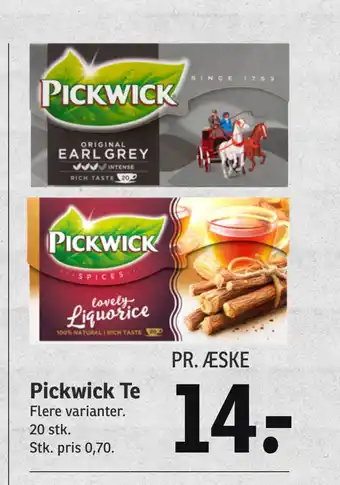 SPAR Pickwick te tilbud