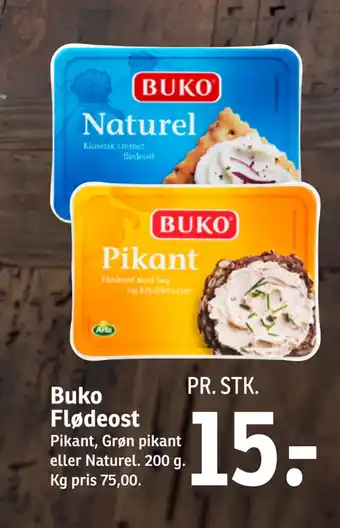 SPAR Buko flødeost tilbud