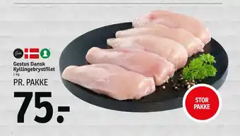SPAR Gestus dansk kyllingebrystfilet tilbud