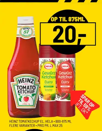 Heinz tomatkechup el. hela