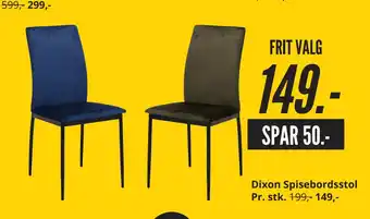 My Home Dixon spisebordsstol tilbud