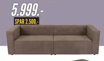 My Home Onyx 3 personers sofa tilbud