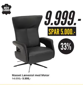 My Home Masset lænestol med motor tilbud