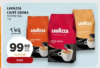 Scandinavian Park Lavazza caffè crema tilbud