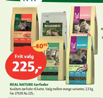 Maxi Zoo Real nature tørfoder tilbud