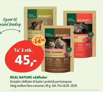 Maxi Zoo Real nature vådfoder tilbud