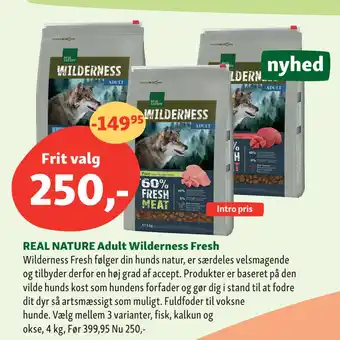 Maxi Zoo Real nature adult wilderness fresh tilbud