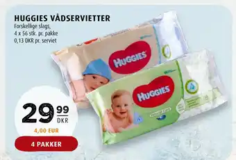 Scandinavian Park Huggies vådservietter tilbud